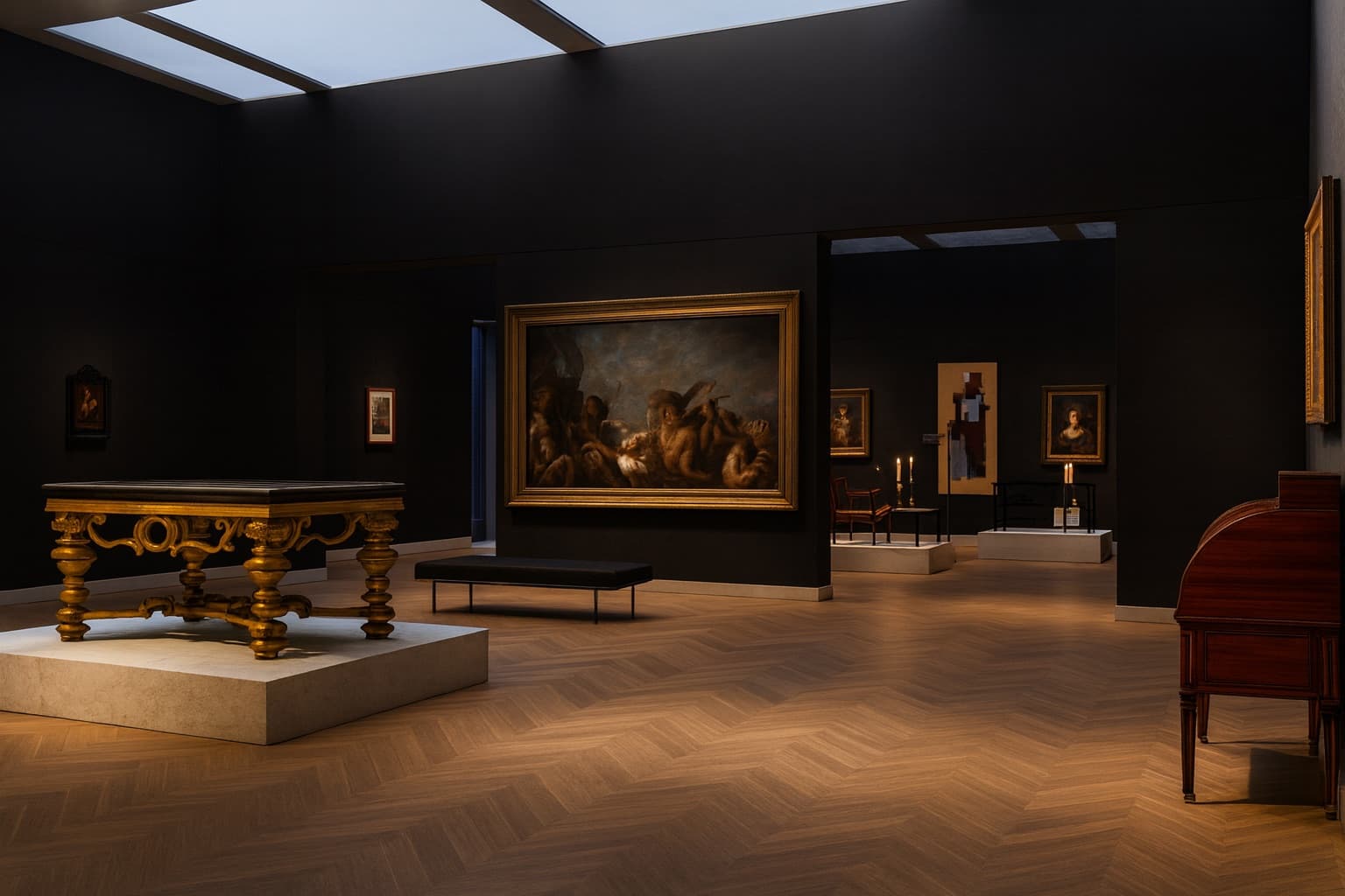 Establishing gallery view