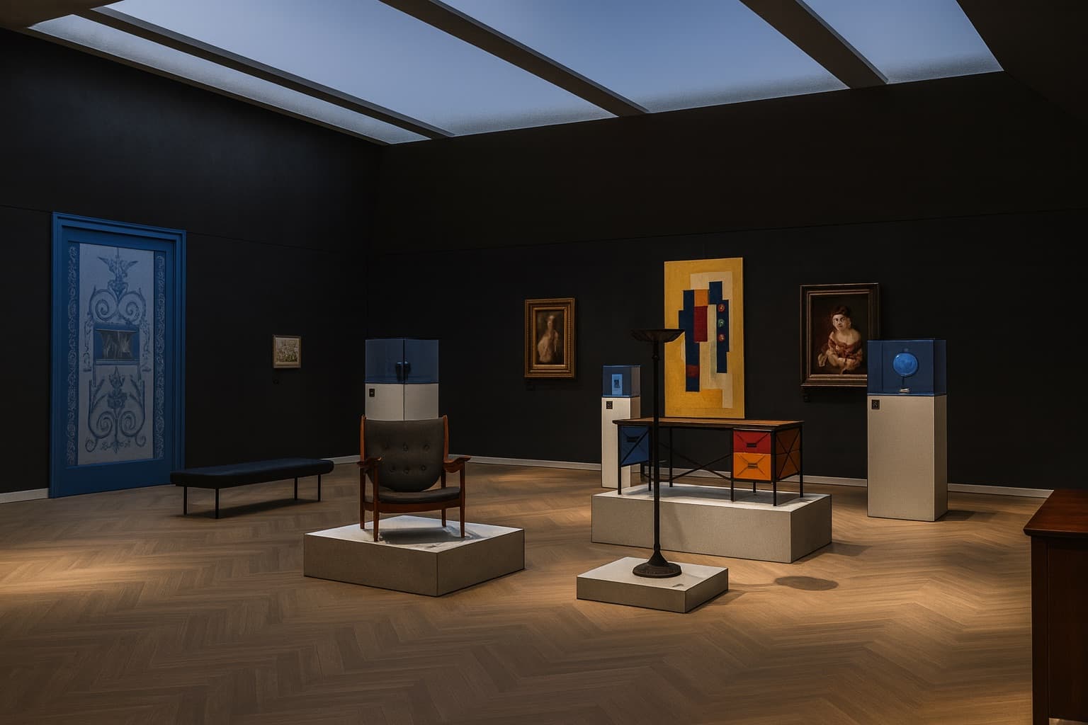 Modern Decorative Arts room
